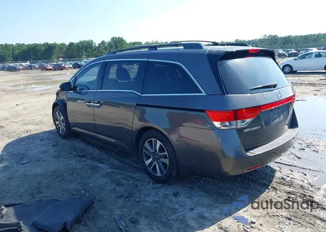 2014 Honda Odyssey Touring/Touring Elite из США, поврежденный, VIN 5FNRL5H92EB085947